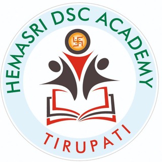Логотип @tirupatihemasridscacademy - HEMASRI COMPETITIVE ACADEMY TIRUPATI