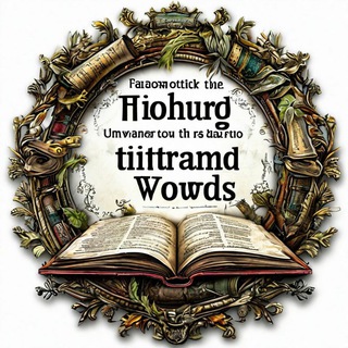 Логотип @tishaslov - Тысяча слов 📖