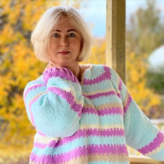 Логотип @tishenkoknit - Вязание под мурчание