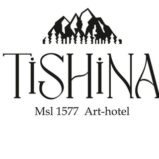 Логотип @tishinaart - Тишина отель Архыз