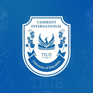 Логотип @tiue_uz - TIUE - Tashkent International University of Education