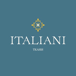 Логотип @tkaniitaliani - Ткани ITALIANI - итальянские ткани🇮🇹