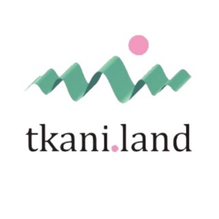 Логотип @tkaniland - Швейное сообщество. Ткани. Швеи. Выкройки