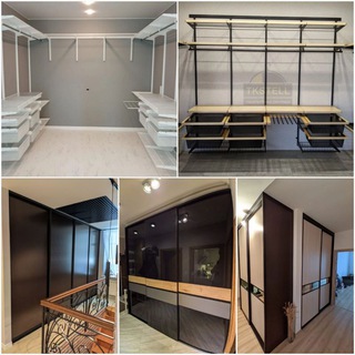 Логотип @tkstell_garderob - Гардеробные системы и мебель на заказ. ТК-Стелл СПб