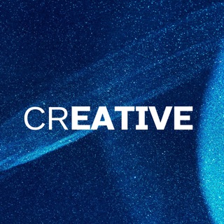 Логотип @tlgrm_creative - ℂℝ𝔼𝔸𝕋𝕀𝕍𝔼