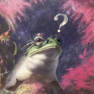 Логотип @toadbothelpchat - Болото Жабопользователей 🐸