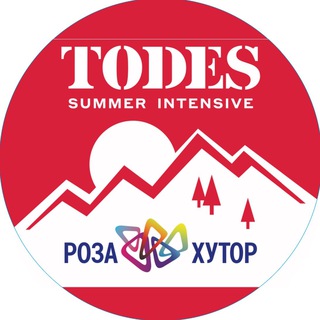 Логотип @todes_rosakhutor - TODES_РОЗА ХУТОР