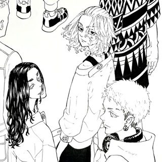 Логотип @tokrevmanga - токийские мстители манга