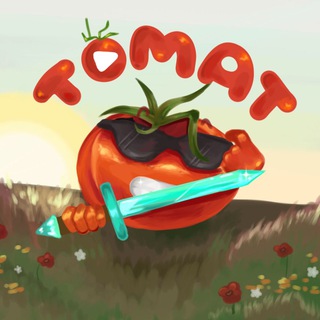 Логотип @tomatikkyt - Томатная телега🍅