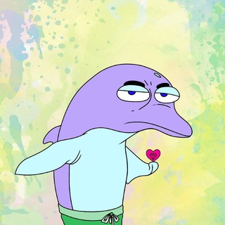 Логотип @ton_dolphin - TON_dolphin