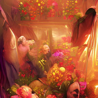 Логотип @ton_flowers_chat - TON Flowers Chat