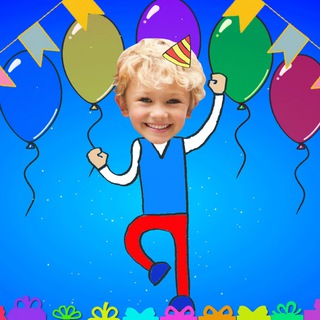 Логотип @tooncards - Мульт открытки с фото именинника на день рождения