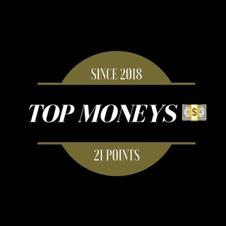 Логотип @topmoneys21points - TOP MONEYS💵 21 POINTS