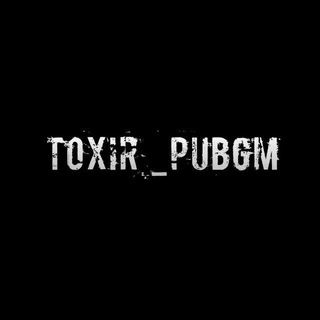 Логотип @toxir_pubgm - TOXIR_PUBGM