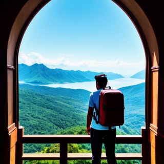 Логотип @travelclu - Клуб путешественников - туризм и путешествия онлайн