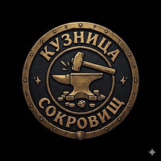 Логотип @treasureforge - Кузница Сокровищ