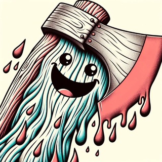 Логотип @tresh_prikoly_zhest - Позитивный Топор