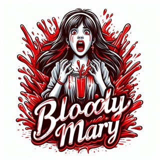 Логотип @tresh_zhest_slivy_domashka - КРОВАВАЯ МЭРИ 🩸