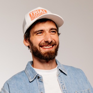 Логотип @trialninja - TRIAL NINJA / ПРО ВЕЛОСИПЕДИСТ