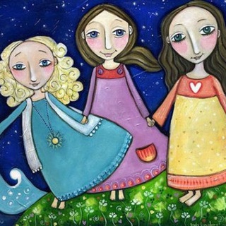 Логотип @tridochki - Живородящее дерево