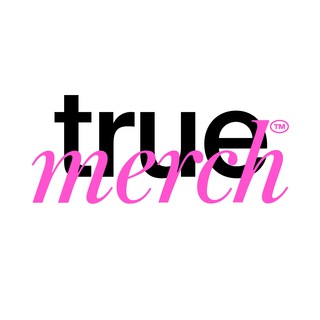 Логотип @truemerch - true merch™