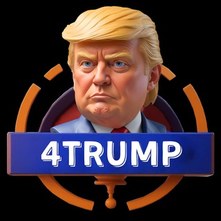 Логотип @trump_4win - 4Trump #4WIN