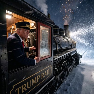 Логотип @trumprail - TRUMP RAIL 🚂