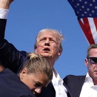 Логотип @trumpsear_tg - Trump's Ear