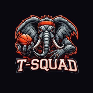 Логотип @tsquad_basket - T-SQUAD | СЛОНЫ