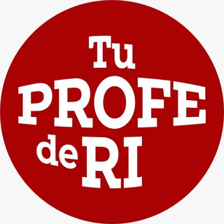 Логотип @tuprofederi - TU PROFE DE RI 🌎🌍🌏