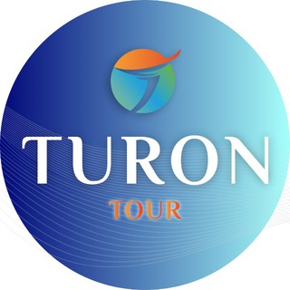 Логотип @turonchat - T U R O N ✈️ T O U R