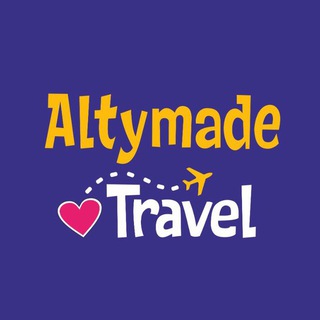 Логотип @turyizalmaty - AltymadeTRAVEL туристік компаниясы