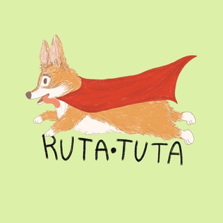Логотип @tut_rutatuta - RUTA TUTA l лакомства для собак