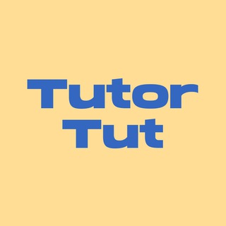 Логотип @tutorial_design - Tutor Tut · Курсы по дизайну ·3D · Графика · Дизайн Книги