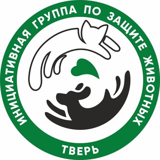 Логотип @tverhelpanimals - Инициативная группа по защите животных