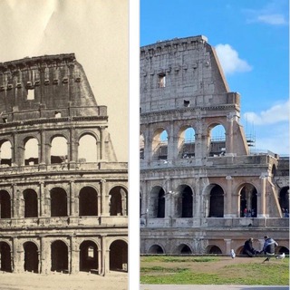 Логотип @twopics - Было и стало Worldwide 🌎