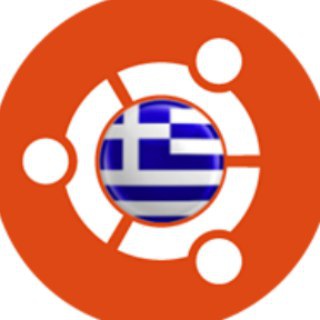 Логотип @ubuntugr - Ubuntu-gr