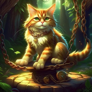 Логотип @uchenyi_kot - Кот Учёный | интересные факты / про животных / про природу / для детей