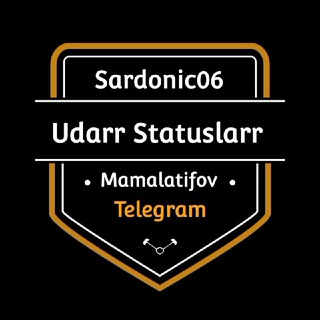 Логотип @udarr_statuslarr_gr - Uᴅᴀʀʀ Sᴛᴀᴛᴜ𝓼ʟᴀʀʀ 𝓒𝓱𝓪𝓽💬