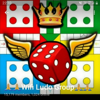 Логотип @uedcvh - 🙏🙏WI-FI🎲LUDO 10 % 24x7 commission 🎲GROUP🙏🙏