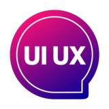 Логотип @uiux_chat - UI/UX chat