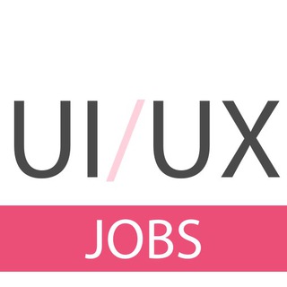 Логотип @uiux_jobs - UI/UX Jobs — вакансии и аналитика