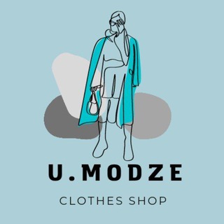 Логотип @umodze - U.MODZE - магазин белорусской одежды