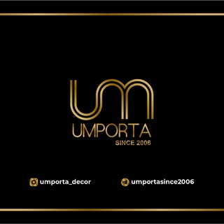 Логотип @umportasince2006 - «UMPORTA»DECOR since 2006