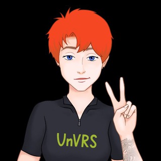 Логотип @un_vrso - Девочка Ха