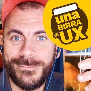 Логотип @unabirradiux - Una Birra di UX