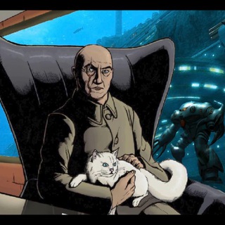 Логотип @underwaterlair - Blofeld’s Undersea Lair (You Only Live Twice)