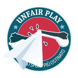 Логотип @unfairplay - Unfair Play - Il canale Telegram più ostinato