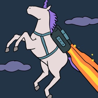 Логотип @unicornoftheday - Стартап дня