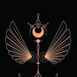 Логотип @universe_taro_matrica - universe| матрица судьбы | таро | психология чат